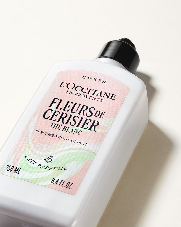Fleurs de Cerisier The Blanc Perfumed Body Lotion 250ml
