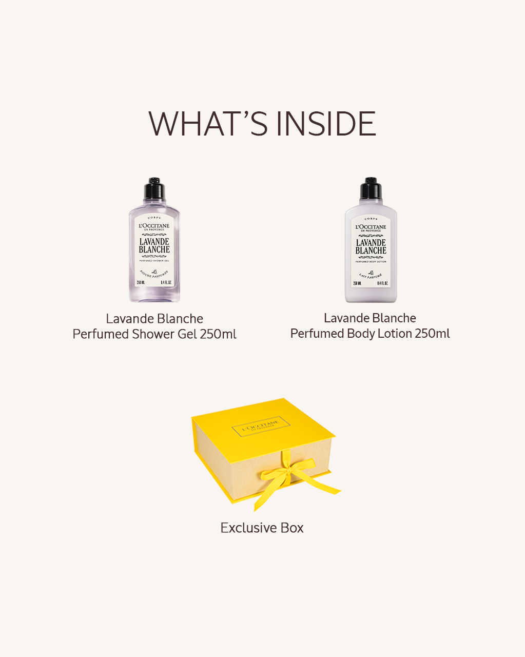 Lavande Blanche Serenity Gift Set