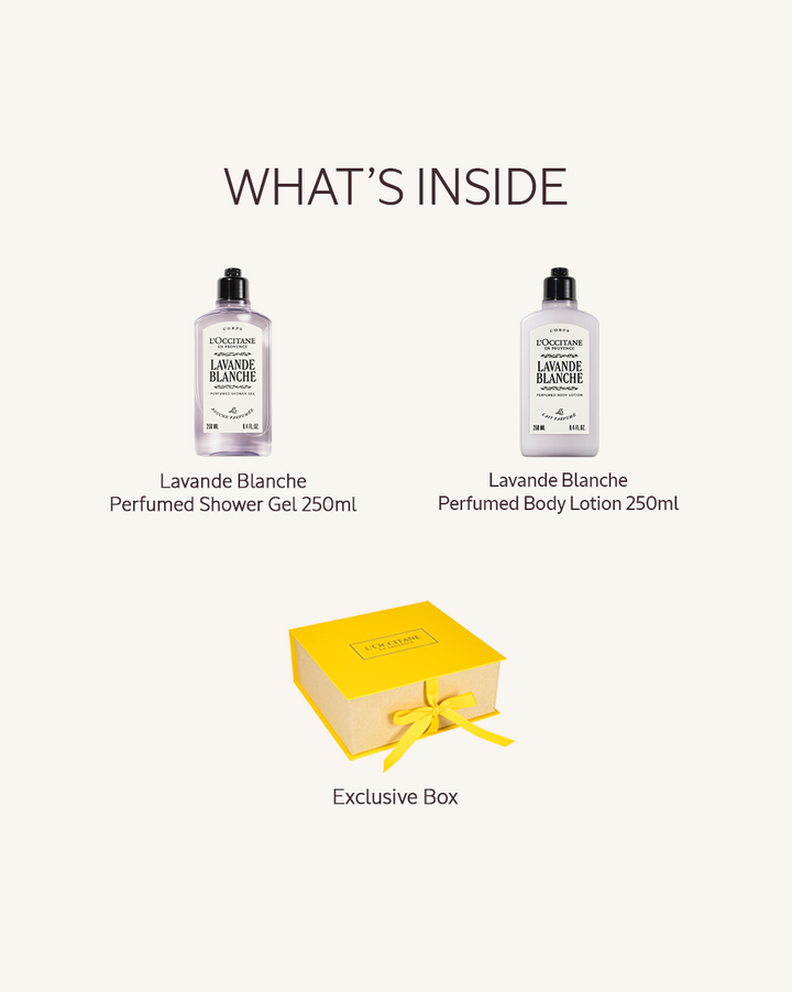 Lavande Blanche Serenity Gift Set