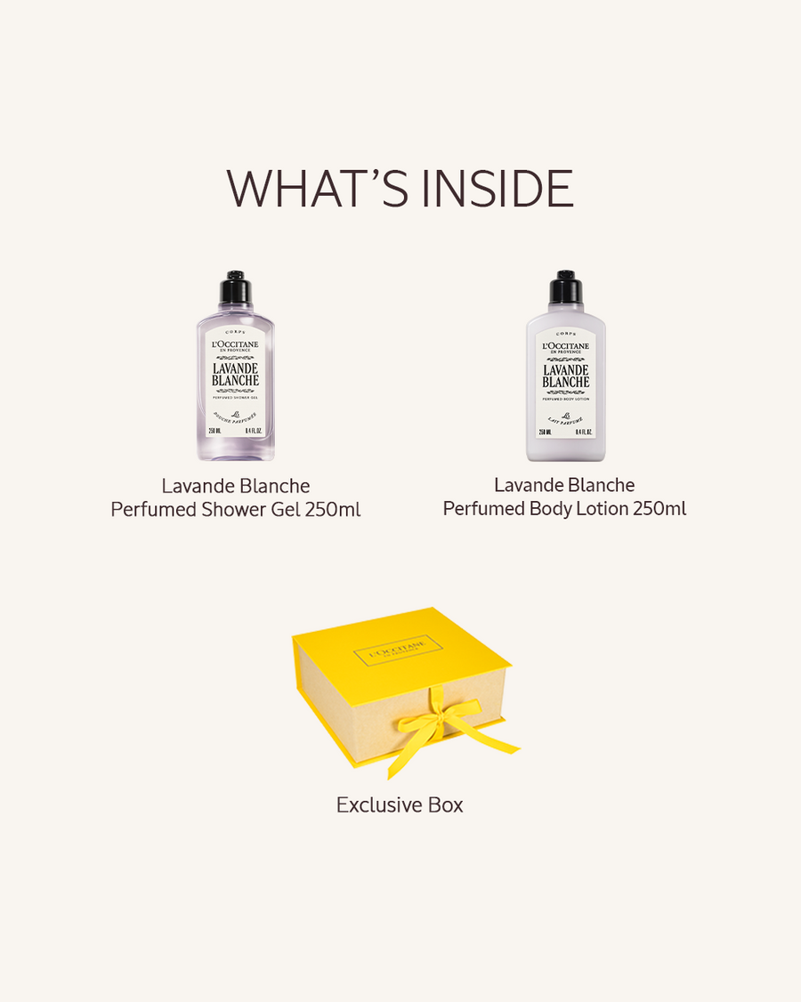 Lavande Blanche Serenity Gift Set