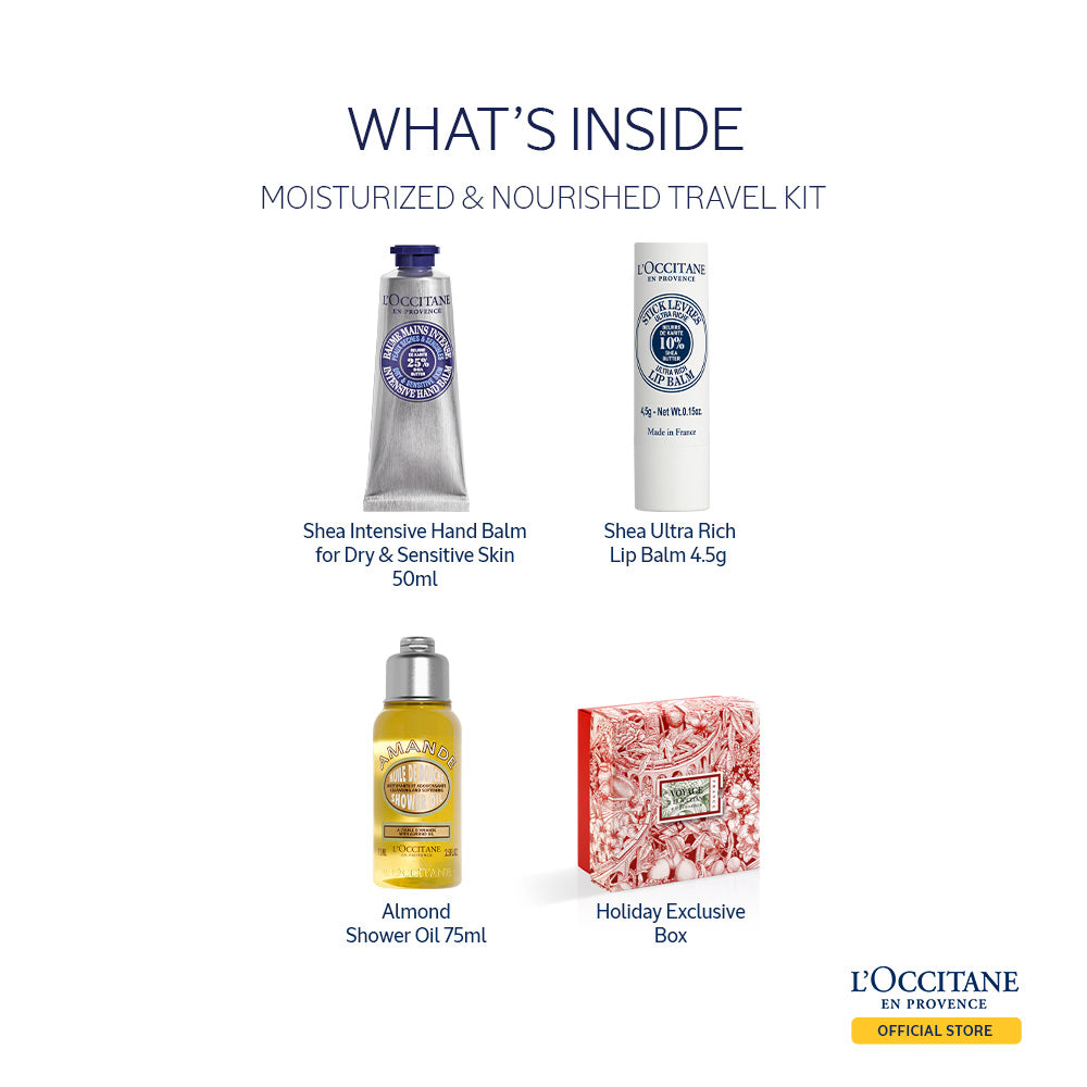 Moisturized & Nourished Travel Kit