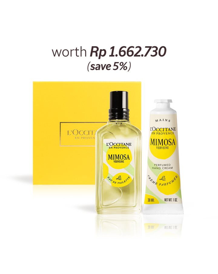 Mimosa Radiant Touch Gift Set