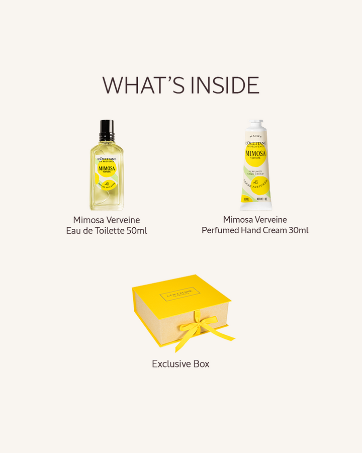 Mimosa Radiant Touch Gift Set