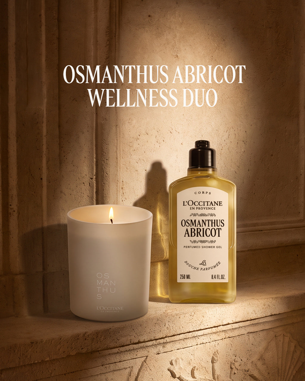 Osmanthus Abricot Wellness Duo