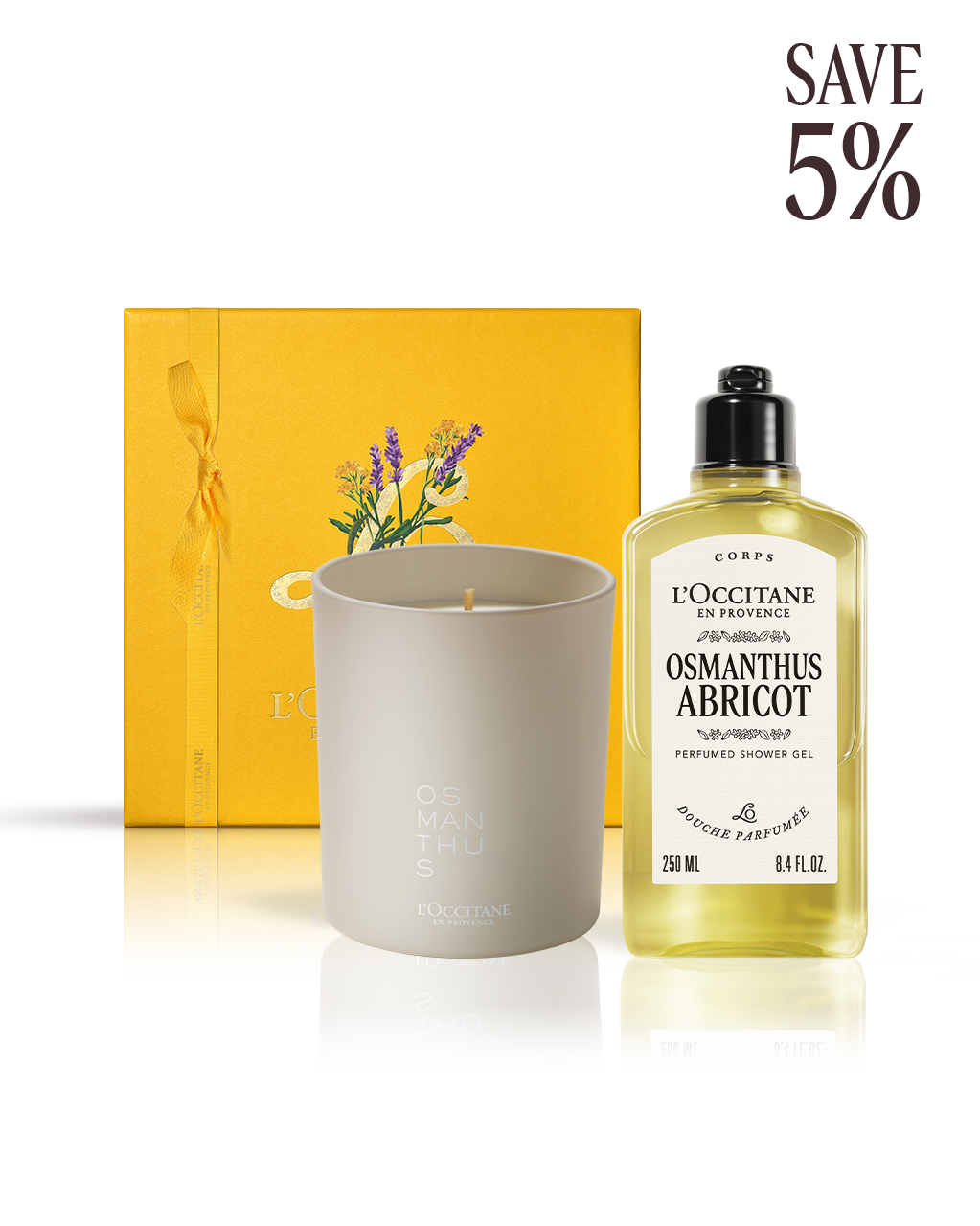 Osmanthus Abricot Wellness Duo