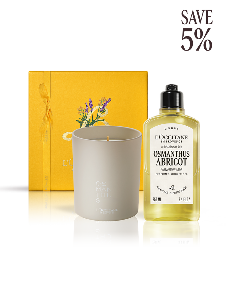 Osmanthus Abricot Wellness Duo