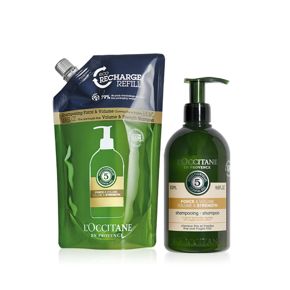 Volume & Strength Shampoo Value Set L'Occitane Indonesia