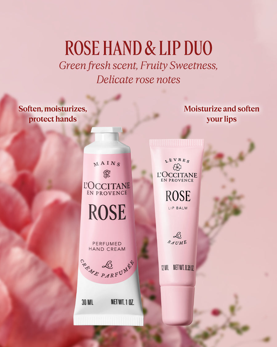 Rose Hand & Lip Duo