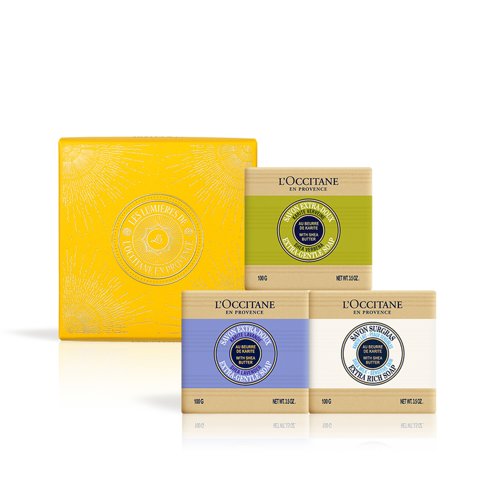 Shea Butter Soap Trio