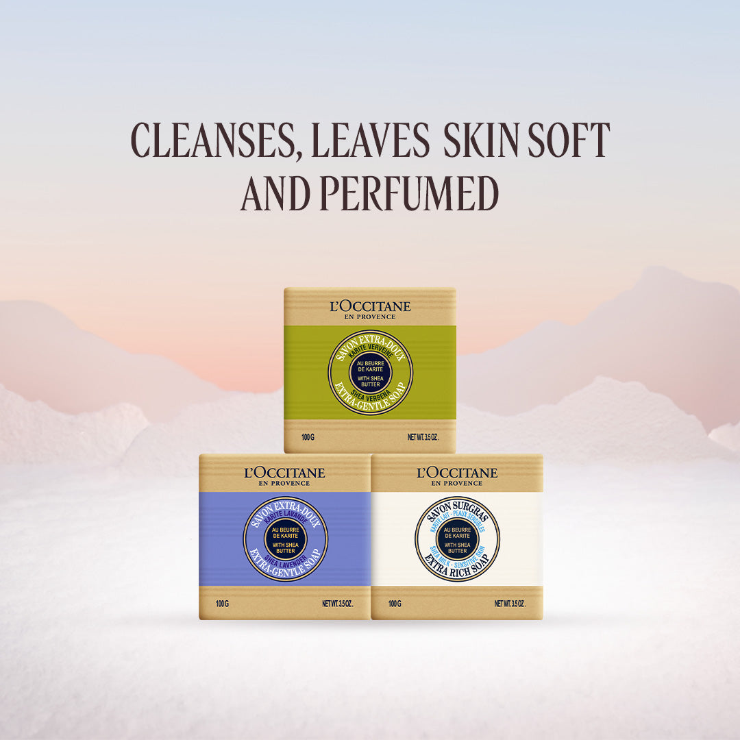 Shea Butter Soap Trio