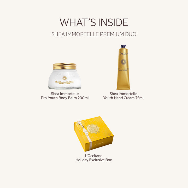Shea Immortelle Premium Duo