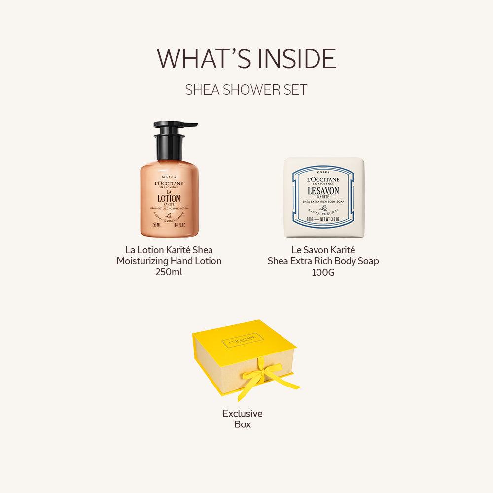 Shea Shower Set