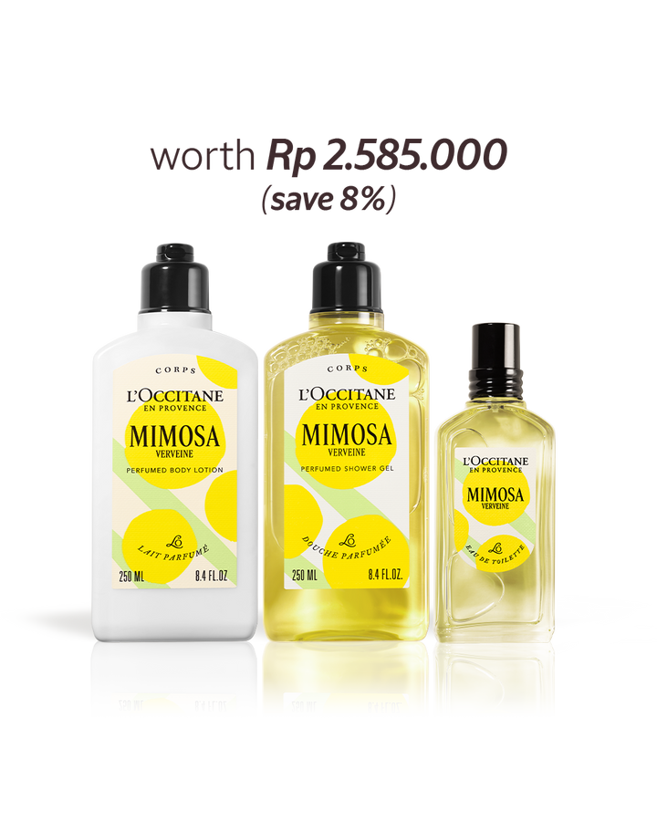 Mimosa Verveine Fragrance Trio