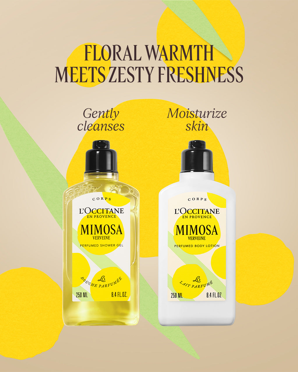 Mimosa Verveine Fragrance Trio