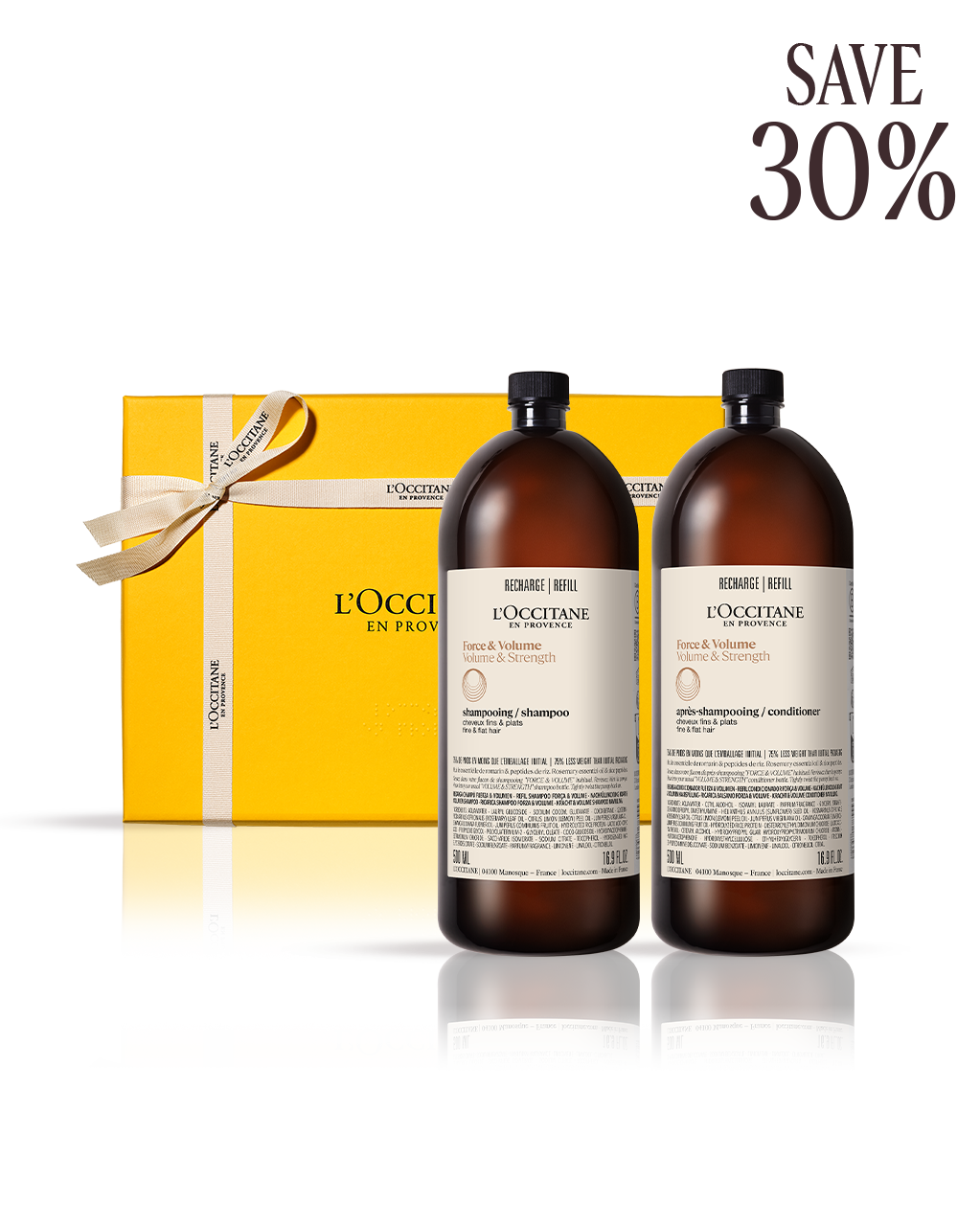 Volume & Strength Refill Duo
