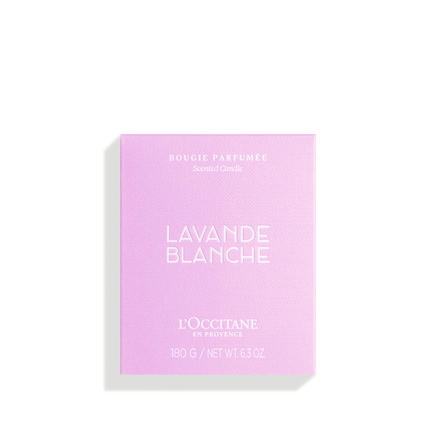 Art De Vivre White Lavender Scented Candle 180g