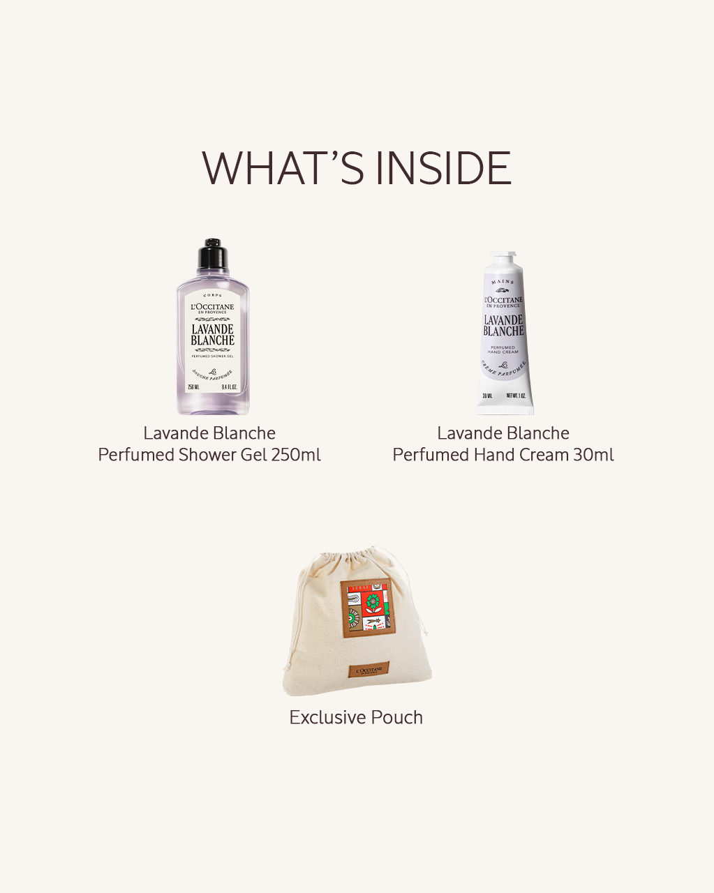 Lavande Blanche Serenity Gift Set