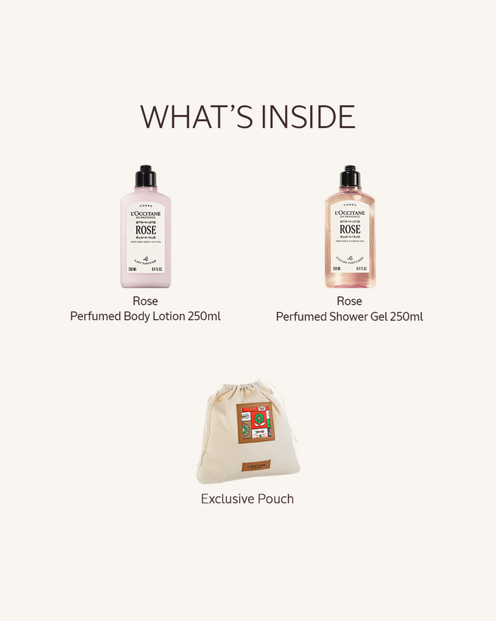 Smell Like Rose Gift Set
